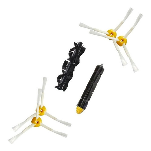 Set De 6 Cepillos Para Aspiradora Robot Robvac01 Robvac02