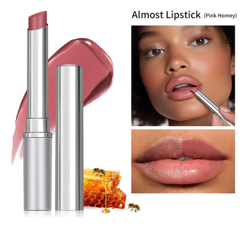 Lápiz Labial Transparente Hidratante De Color X Na 8001