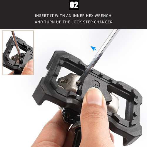 Adaptador De Plataforma Plana De Nailon Con Pedal Sin Clip P