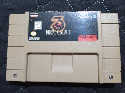 Mortal Kombat 3 Original Super Nintendo Snes