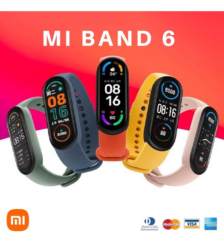 Imagen 4 de 6 de Xiaomi Mi Band 6 + Correa Adicional + Mica Hidrogel