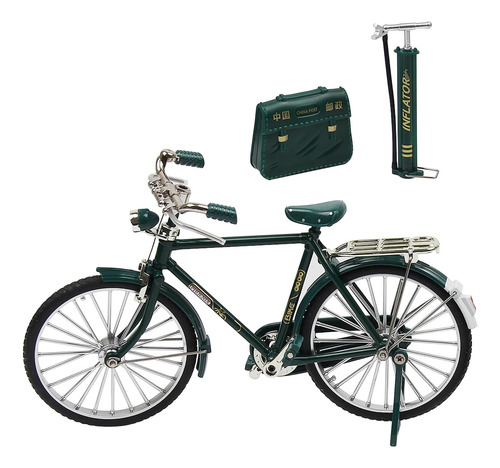 Modelo De Bicicleta En Miniatura Vintage, Juego De Bicicleta