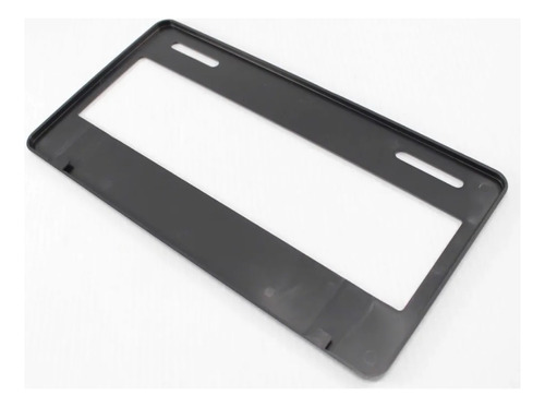 (2pz) Juego Par Porta Placas Universal Tipo Fibra De Carbono