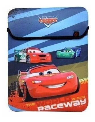 Funda Forro Estuche Para Tablet 13´´ Disney Cars 