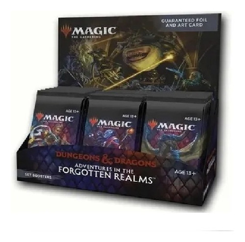 Booster Box Dungeons & Dragons Forgotten Realms (inglês)