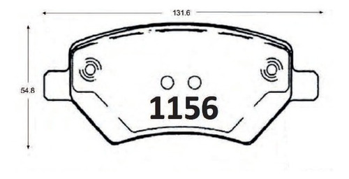 Pastillas De Frenos Delanteras Chery A516 1.6 2008-2022 Gtx