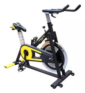 Bicicleta De Spinning Fija Ajustable Athletic Works 13 Kg