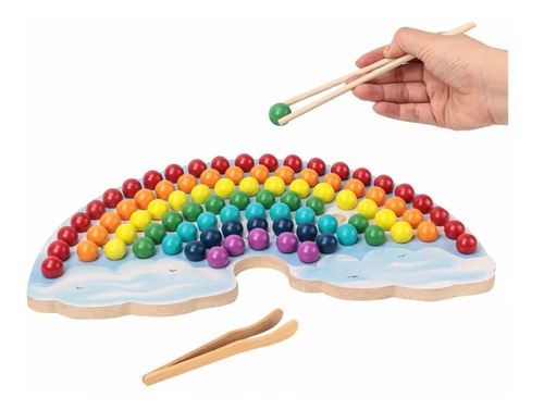 Juguete Clasificación De Colores Para Niño Montessori Encaje