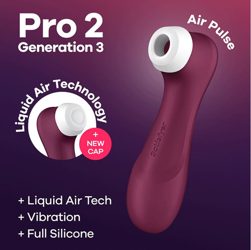 Satisfyer Pro 2: aplicación de conexión de tercera generación Liquid Air Tech