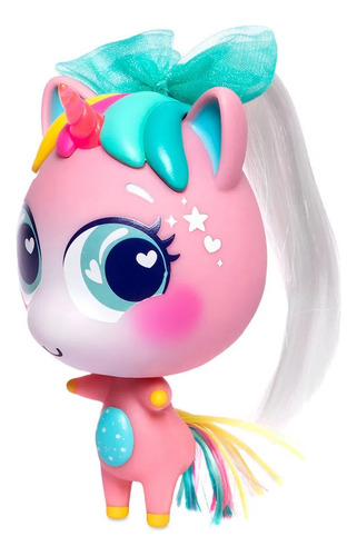 Imagen 6 de 6 de Muñeco Distroller Chikiticornio Pirueta Rosa