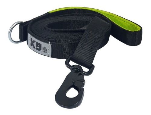 Correa D Paseo De 3 Mts Mosq  Black Perro, Adiestramiento K9