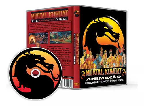 Dvd Filme Animado Mortal Kombat A Jornada Começa 1995