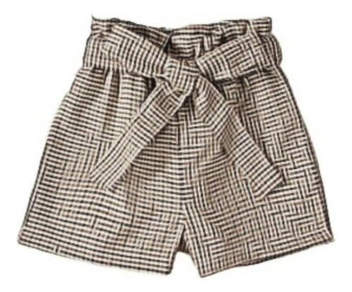 Molde De Short Infantil Feminino #395