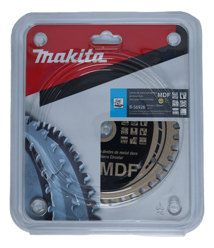 Disco De Sierra (hi-atb) 6 1/2'' Eje 20 Mm Para Sp600d Mdf