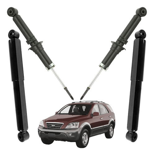 Kit Amortiguadores Para Kia Sorento 2003 - 2006 Alta Calidad