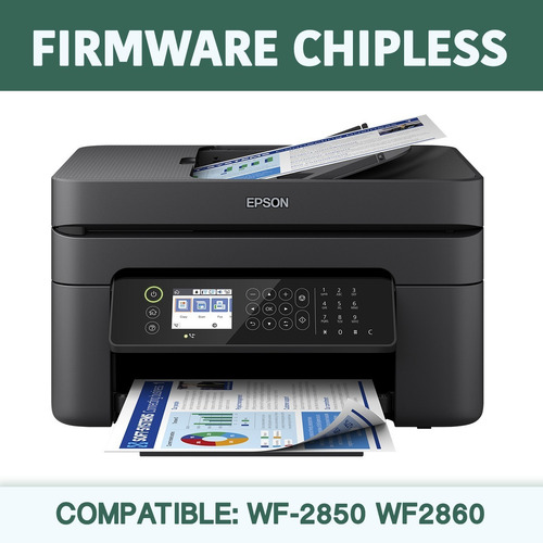 Imagen 4 de 4 de Chip Virtual Epson Wf-2850 Wf-2860 Imprime Sin Chip