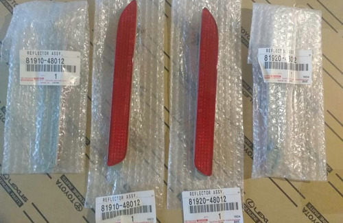 Mica Reflectora Parachoque Trasero Fortuner 2012 2013 2014