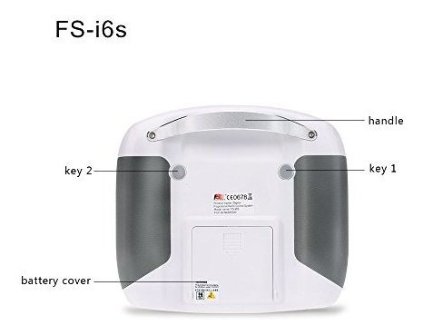 Bodajing Flysky Fs-i6s 10ch 2.4g Afhds 2a Rc Transmitter Con
