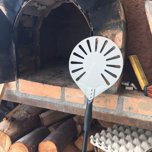 Pala Antideslizante Para Pizza - Plata De 9 Pulgadasab