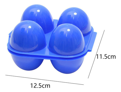 3 X 6xportable Camping 4 Rejillas Huevos Portador 3 Piezas