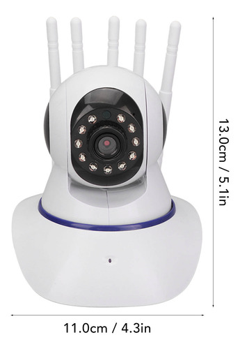 Cámara De Seguridad Para El Hogar, 1080p Hd, Wifi, Visión No