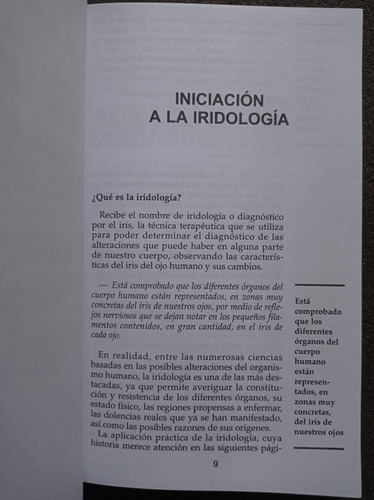Terapia De La Iridología La Salud Por El Iris - Glen Hardy (Usado)