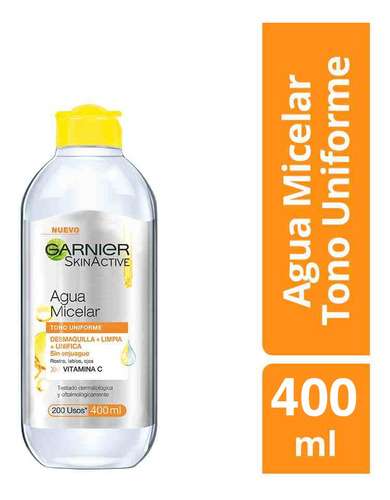 Agua Micelar Garnier Express Aclara 400 Ml