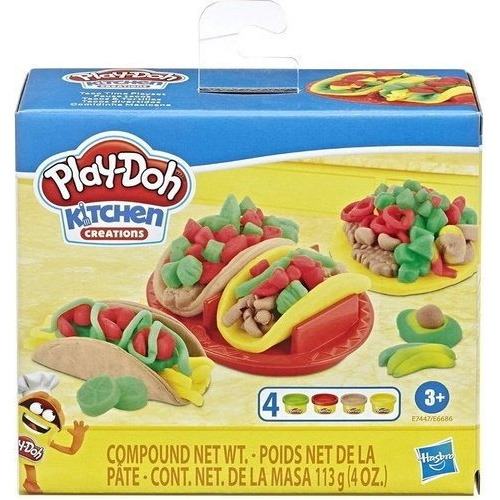 Masa Playdoh Tacos Juego Hasbro E6686