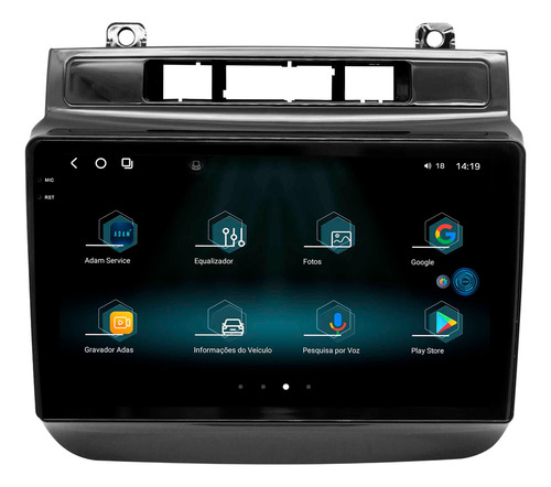 Multimidia Aikon Fóton G3 Touareg 2011 Acima 12+256gb 2k 9p