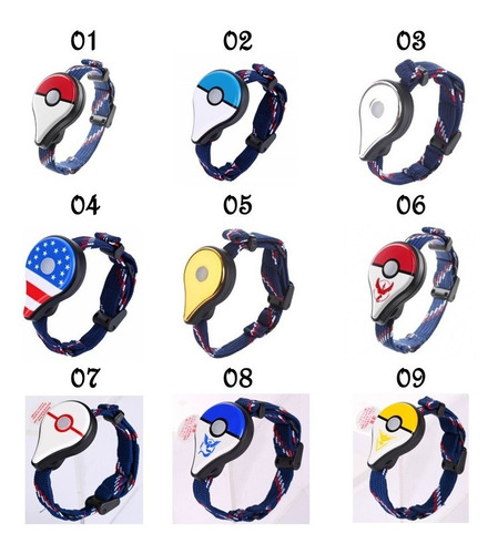 Pulsera Bluetooth Original Pokémon Go Plus Nintendo 06