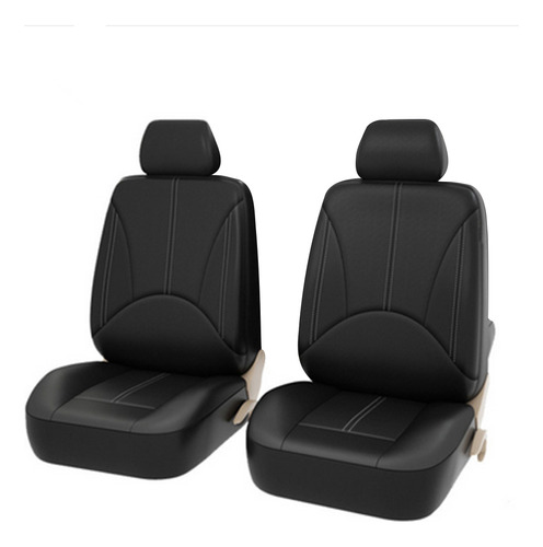 Assentos De Carro Cap Seat Interior De Couro Fino Cover Auto