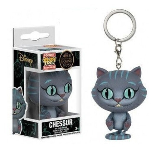 Gato Sonriente (alicia) Llavero Funko Pop Con Caja 