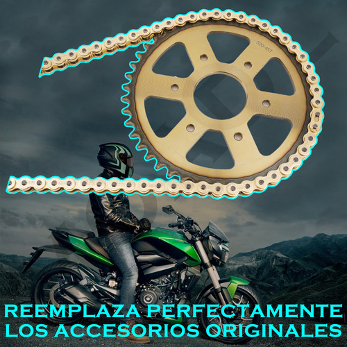 Kit De Arrastre Sprockets Para Bajaj Dominar 400 520h-120l