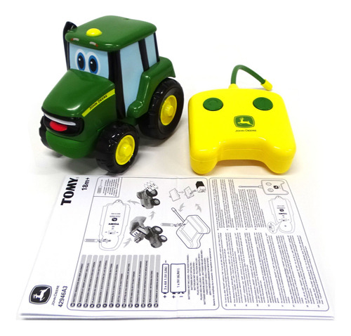 John Deere Johnny Tractor De Control Remoto Verde Johnny