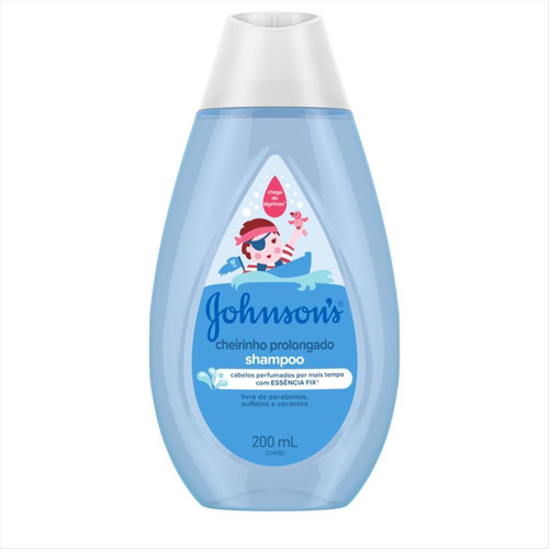  Shampoo Infantil Johnson´s Baby Cheirinho Prolongado 200ml