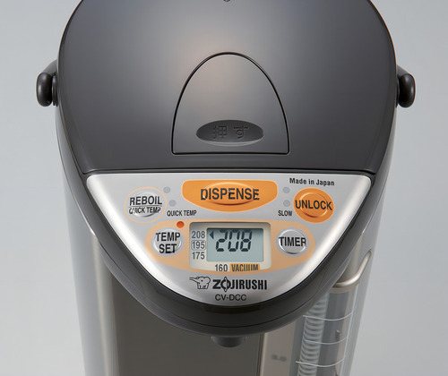 Aquecedor de água Zojirushi America Corporation CV-DCC40xt. Cor: marrom escuro, inoxidável