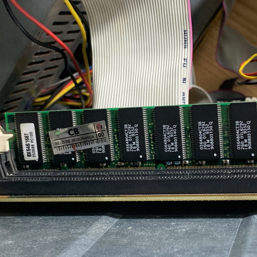 Imagem 2 de 7 de Memória Ram 64mb Ibm Pc100 100mhz Sdram 168