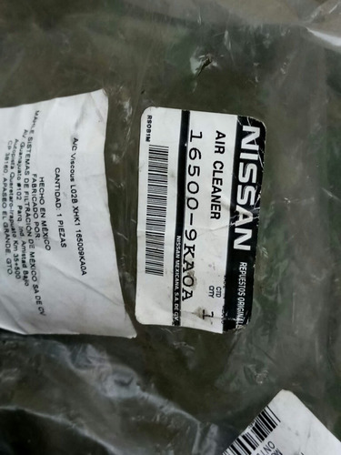 Imagen 2 de 2 de Carcaza De Filtro De Aire Nissan Versa March Nueva Original