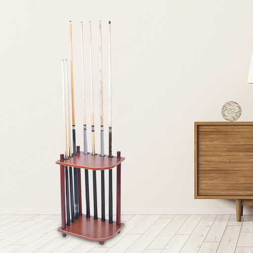Tai Soporte De Suelo For Taco De Billar De Madera Maciza Con
