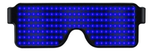 Gafas Ktv Usb Recargables Para Bar De Moda, Led Azul