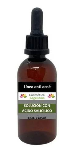 Solucion Salicilico Acne Puntos Negros Poros Dilatados 60 Ml