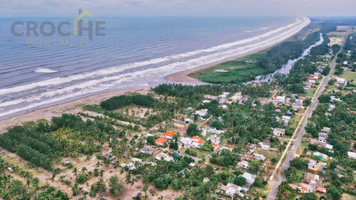 Terreno En Venta Zona Costa Esmeralda Veracruz, Riachuelos Finca Real Frente A Playa