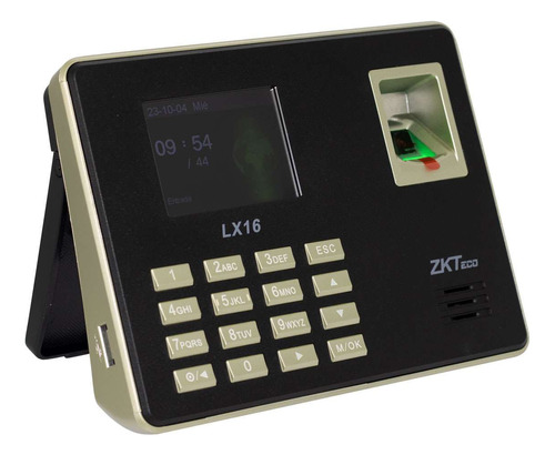 Zkteco - Control De Asistencia Lx16 Huella Clave, Usb Host