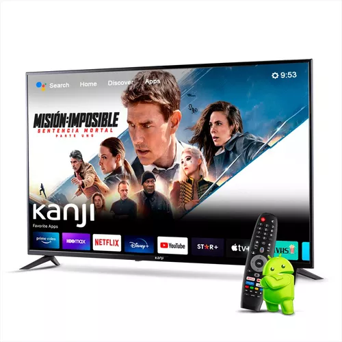 Smart Tv 60 Pulgadas Kanji Led 4k Ultra Hd Control Remoto