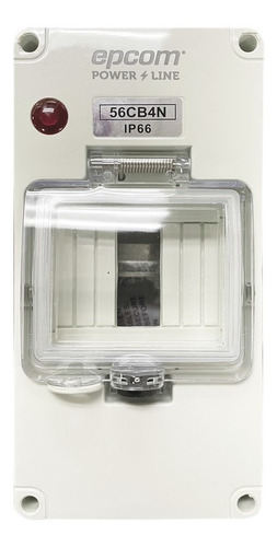 Gabinete Plástico Exterior Ip66 Para Riel Din 194x95x95mm