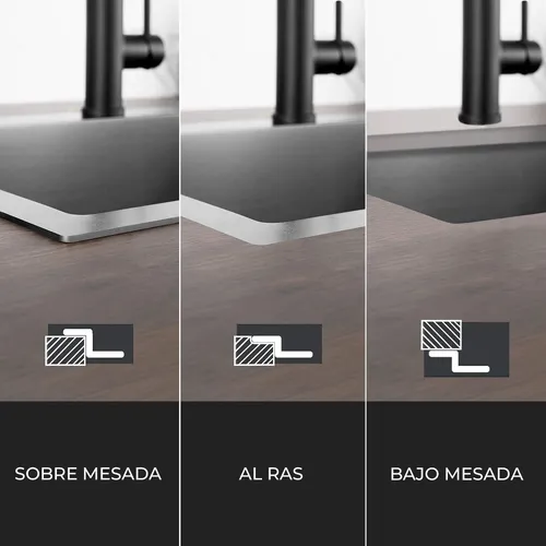 Pileta Cocina Bacha Acero Aisi 304 Doble Hausar 78x43 Outlet