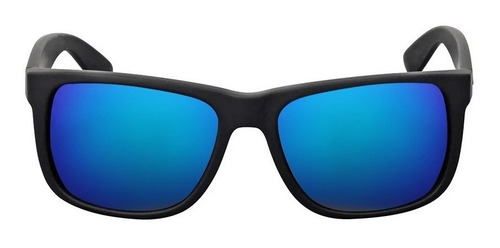 Lentes Para Justin Rb4165l - 55mm - Polarizada Cor Neom Blue