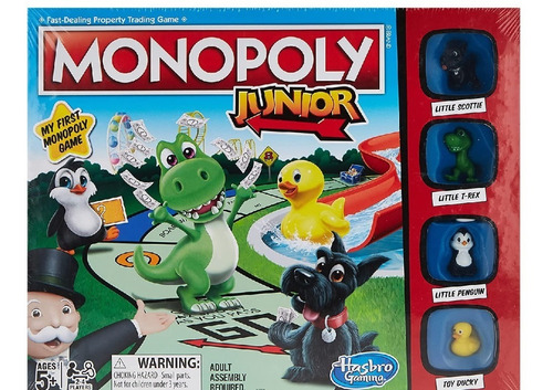 Nuevo Monopoly Junior Hasbro Games