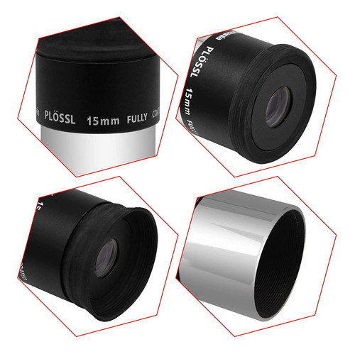 1 25 15 Mm Plossl Telescopio Ocular 4 Elementos Plossl ...