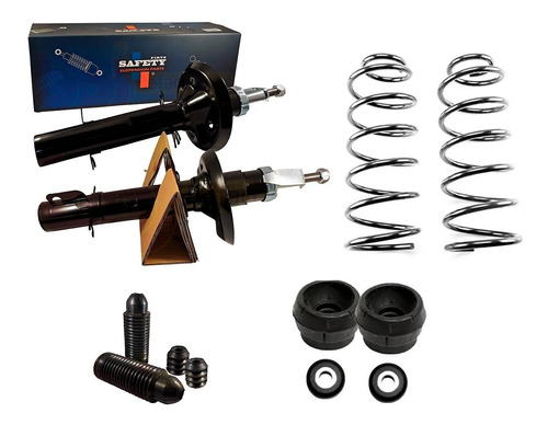 Kit Amortiguadores Jetta A4 1999 - 2012 Bases Resortes 10 Pz